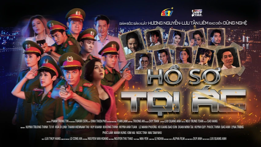Poster phim 'Hồ sơ tội ác'. Poster phim 'Hồ sơ tội ác'.