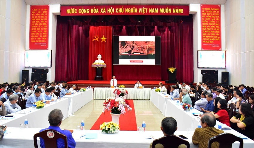 Toàn cảnh buổi gặp mặt. Ảnh: HH