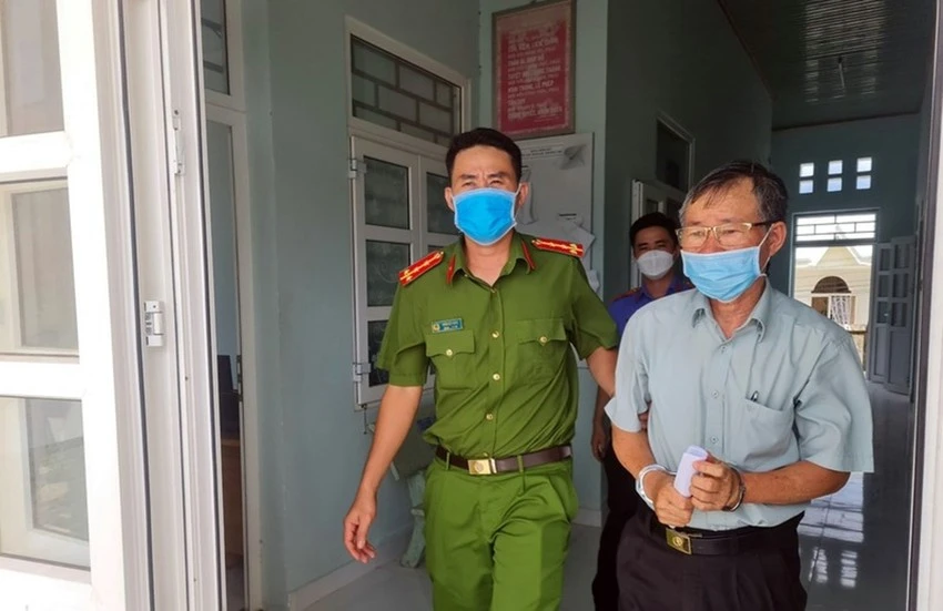 Phí Văn Thành thời điểm bị bắt giam.