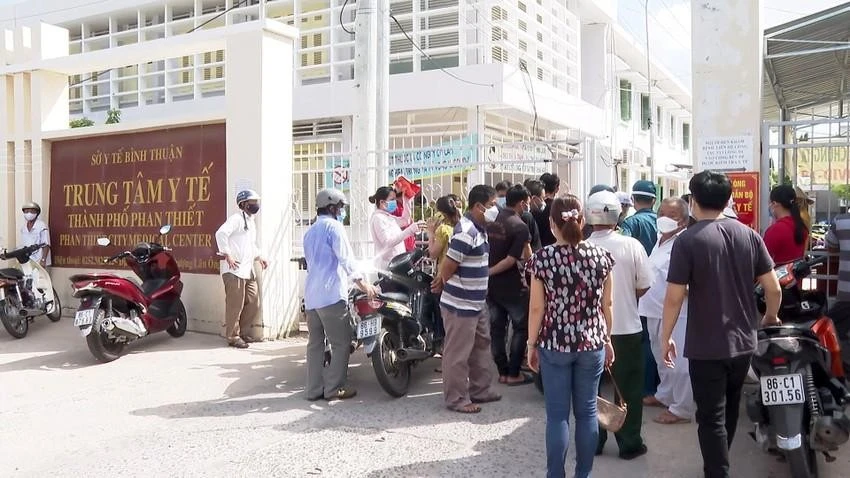 Trung tâm Y tế TP Phan Thiết. Ảnh PĐ Trung tâm Y tế TP Phan Thiết. Ảnh PĐ