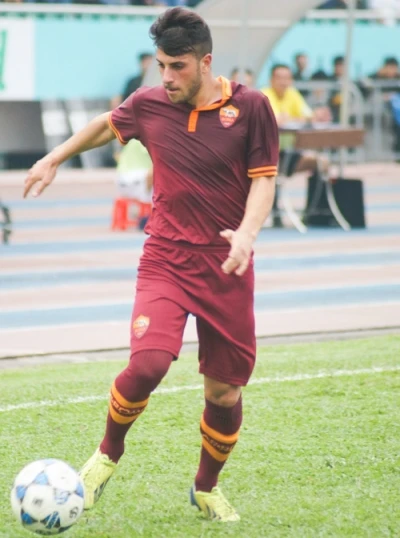 Daniele Verde trong trận gặp Tottenham. Ảnh: Hữu Nhơn. Daniele-2463-1389402059.jpg