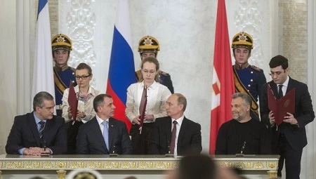Crimea đã trở thành một phần của lãnh thổ Nga