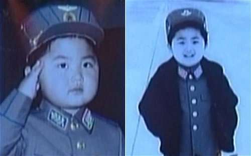 Lần đầu công bố ảnh thời thơ ấu của Kim Jong-un ảnh 1 Những tấm hình chưa từng công bố của Kim Jong-un. Ảnh: KCTV