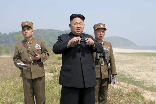 Kim Jong-un nói xung đột sắp xảy ra với Mỹ ảnh 1 kim-9040-1398482790.jpg