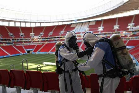 Brazil, WC, súng ống, sẵn sàng