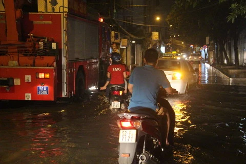 mưa ngập, tp.hcm