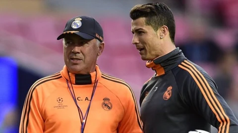 Real, Ronaldo, Ancelotti, Blatter Real, Ronaldo, Ancelotti, Blatter