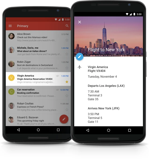 Google Calendar sẽ quét vào hộp thư Gmail rồi đẩy các thông tin quan trọng về lịch.