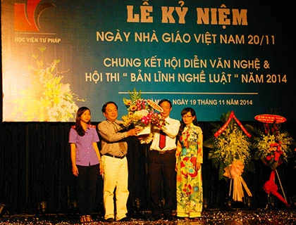 Học viện tư pháp phía Nam tổ chức kỉ niệm ngày nhà giáo Việt Nam 20-11 ảnh 1