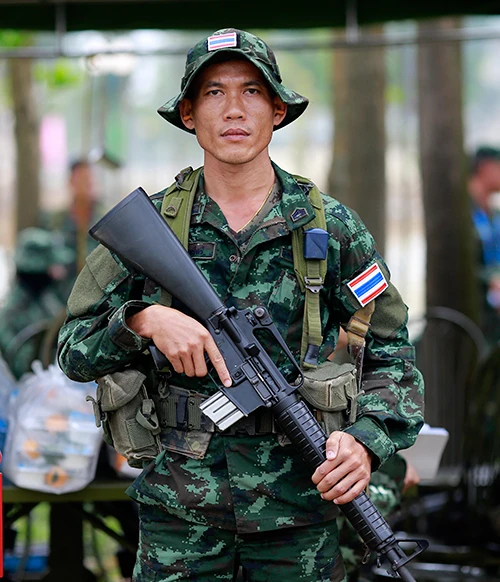 Súng trường M16A2. Xạ thủ quân đội các quốc gia ASEAN trang bị súng trường M16 tham gia Giải AARM-24 Súng trường M16A2. Xạ thủ quân đội các quốc gia ASEAN trang bị súng trường M16 tham gia Giải AARM-24