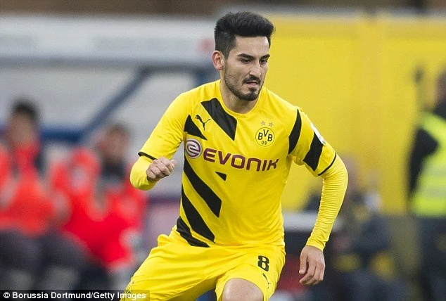 Gundogan, M.U, Real Gundogan, M.U, Real
