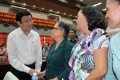 Chủ tịch nước Trương Tấn Sang: 'Tham nhũng thế này ai cũng day dứt' ảnh 1 Chủ tịch nước Trương Tấn Sang: 'Tham nhũng thế này ai cũng day dứt' ảnh 1