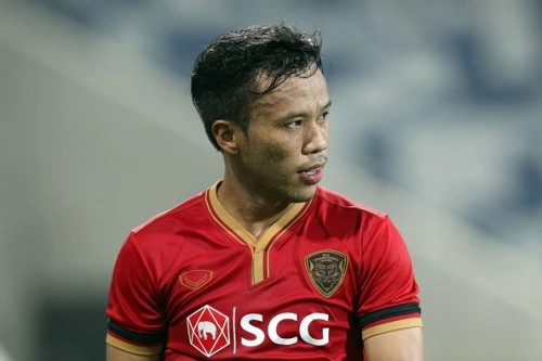 Cựu tiền vệ Hoàng Anh Gia LaiThonglao là cầu thủ Thái Lan nhận mức lương cao nhất ở Muang Thong Utd hiện nay. Ảnh:Zimbio. Datsakorn-Thonglao-AFC-Champio-6520-8534