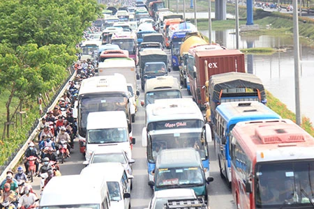 Đề xuất tháo nút thắt trên quốc lộ 1, đoạn giáp Long An ảnh 3 Đề xuất tháo nút thắt trên quốc lộ 1, đoạn giáp Long An ảnh 3