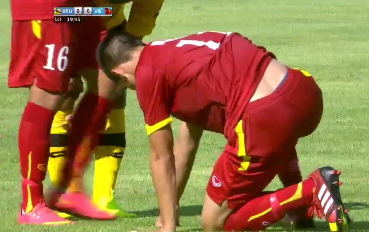 U23 Việt Nam 6-0 U23 Brunei: Hiệp 1 mờ nhạt, hiệp 2 bùng nổ ảnh 27 U23 Việt Nam 6-0 U23 Brunei: Hiệp 1 mờ nhạt, hiệp 2 bùng nổ ảnh 27