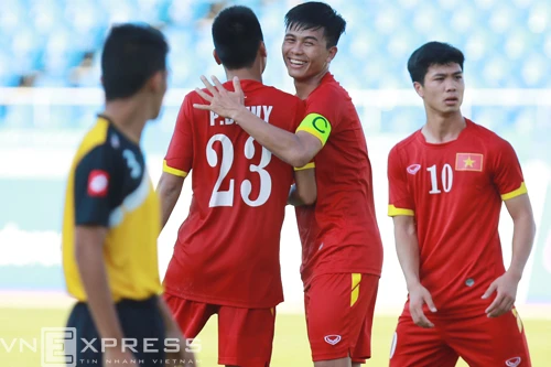 Ba ngày nữaU23 Việt Nam mới phải thi đấu trận thứ hai ở SEA Games năm nay. Ảnh:Lâm Thoả anh-2-5835-1432948078.jpg
