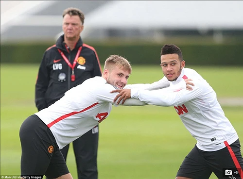 Chùm ảnh tân binh của M.U ra mắt đồng đội mới ảnh 3 Chùm ảnh tân binh của M.U ra mắt đồng đội mới ảnh 3