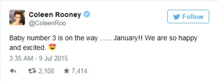 Wayne Rooney sắp đón đứa con thứ 3 ảnh 3 Wayne Rooney sắp đón đứa con thứ 3 ảnh 3