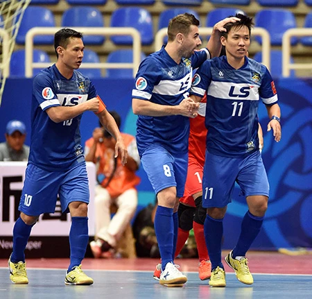 Cúp C1 Futsal châu Á: Thái Sơn Nam thắng đậm CLB của Trung Quốc ảnh 1 Cúp C1 Futsal châu Á: Thái Sơn Nam thắng đậm CLB của Trung Quốc ảnh 1