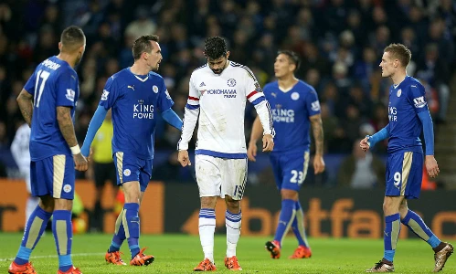 Chelsea nếm thất bại thứ chín ở giải Ngoại hạng. Ảnh:Offside. chelsea-cui-dau-truoc-doi-nhat-bang-leicester