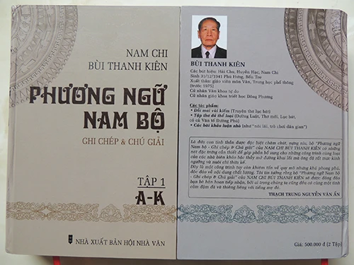 Phát hành sách Phương ngữ Nam Bộ - ghi chép và chú giải ảnh 2 Phát hành sách Phương ngữ Nam Bộ - ghi chép và chú giải ảnh 2