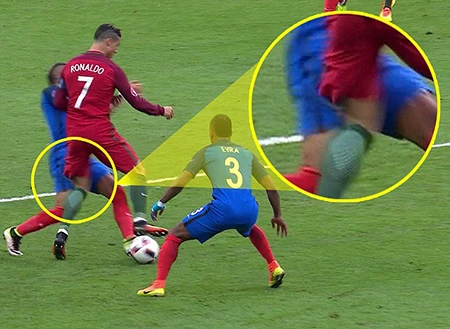 Ronaldo 3 lần bật khóc trong trận chung kết Euro 2016 ảnh 3