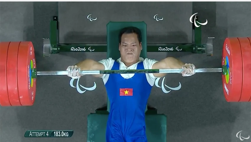 Lê Văn Công phá kỷ lục thế giới, giành HCV Paralympic lịch sử ảnh 4 Lê Văn Công phá kỷ lục thế giới, giành HCV Paralympic lịch sử ảnh 4