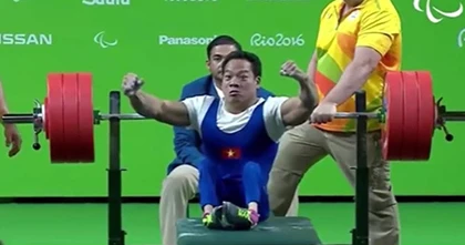 Lê Văn Công phá kỷ lục thế giới, giành HCV Paralympic lịch sử ảnh 2 Lê Văn Công phá kỷ lục thế giới, giành HCV Paralympic lịch sử ảnh 2