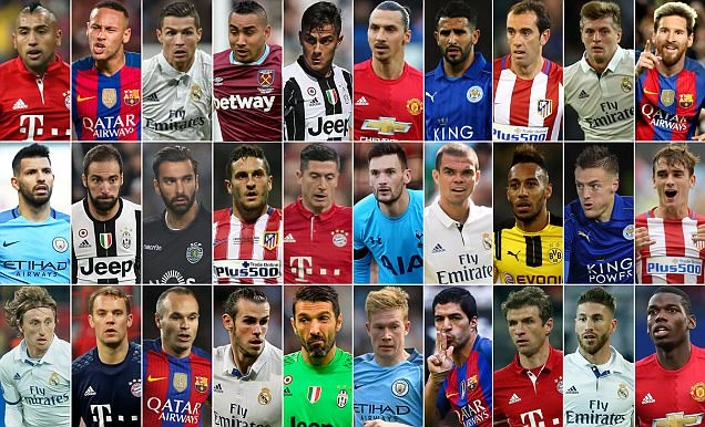 Sốc:Cặp sao Arsenal không được đề cử Quả bóng vàng 2016 ảnh 1 Sốc:Cặp sao Arsenal không được đề cử Quả bóng vàng 2016 ảnh 1