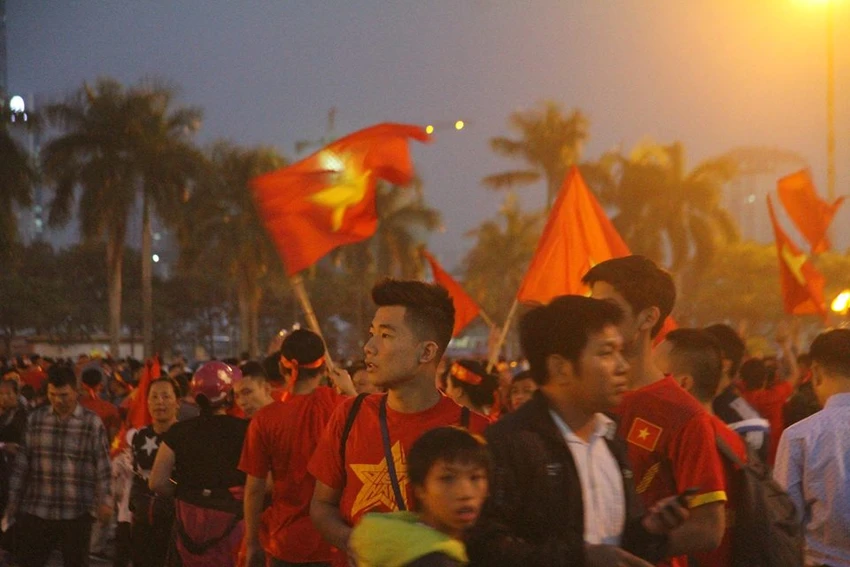 Mỹ Đình sục sôi trước trận đấu sinh tử ảnh 3
