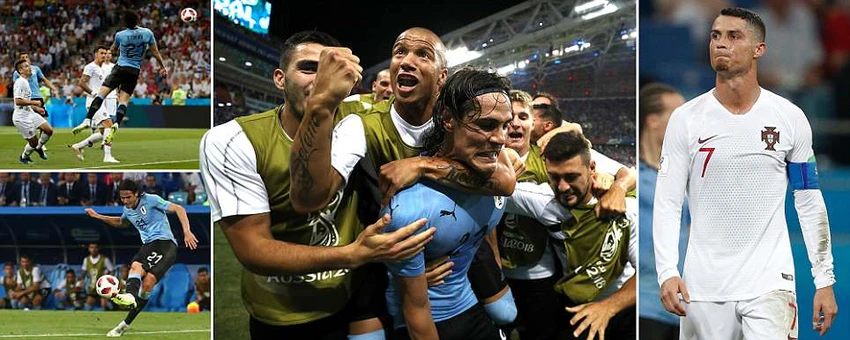 Cavani ‘tiễn’ Ronaldo ‘theo chân’ Messi về nước như thế nào? ảnh 29