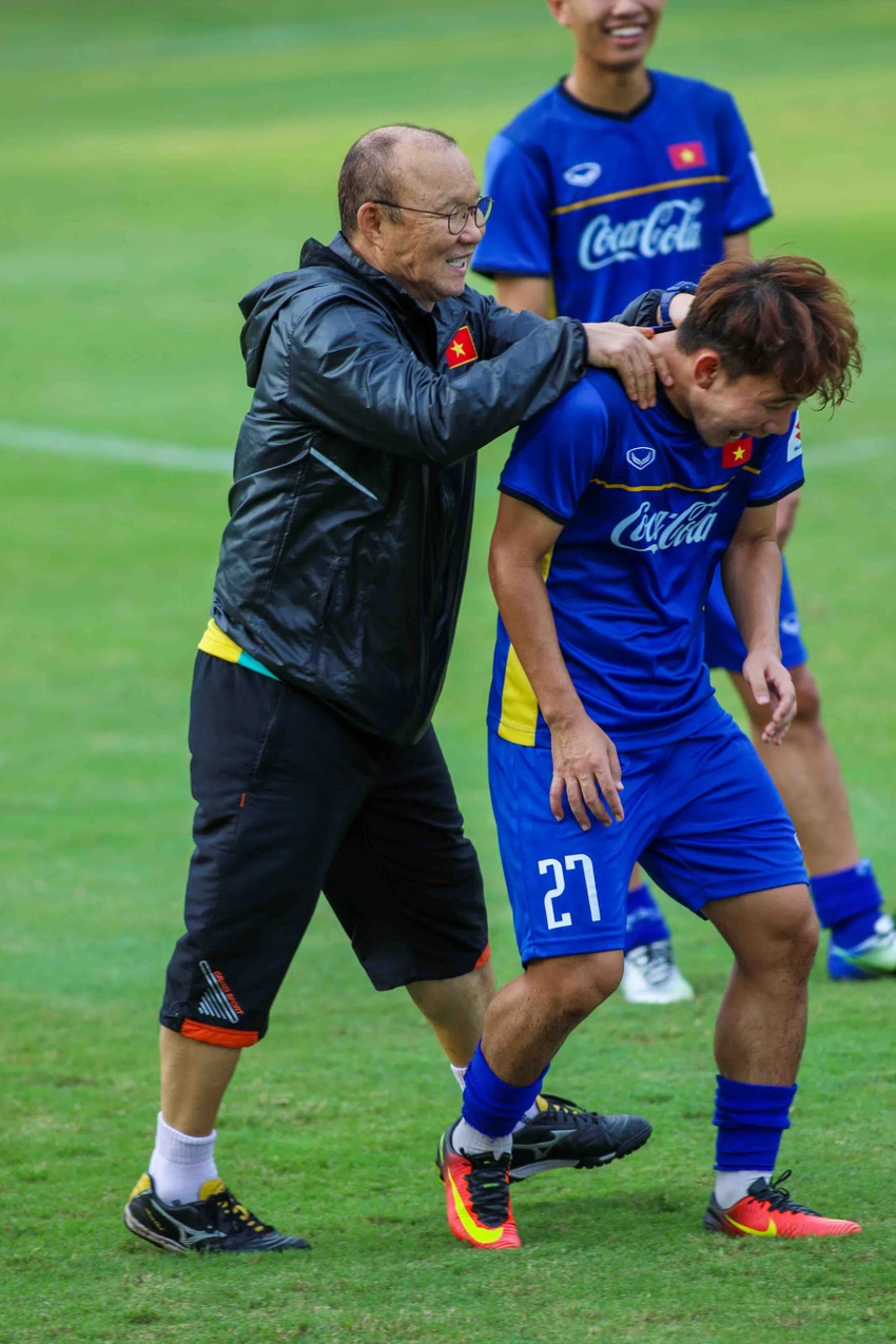 U-23 Việt Nam tập luyện hăng say chờ tái đấu U-23 Uzbekistan ảnh 3