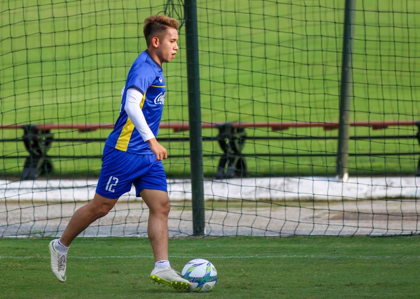 U-23 Việt Nam tập luyện hăng say chờ tái đấu U-23 Uzbekistan ảnh 6