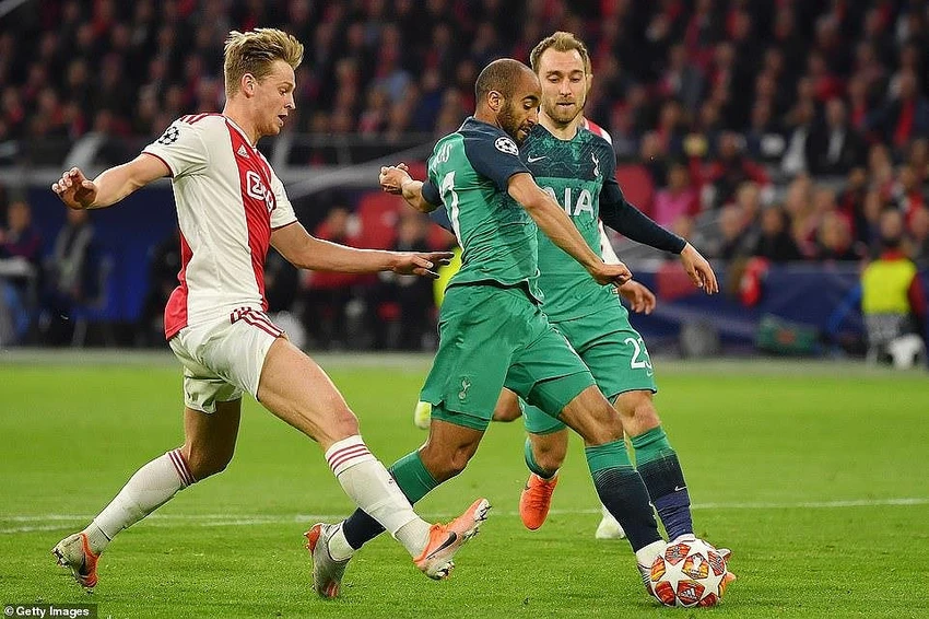 Moura lập hat-trick, Tottenham ngược dòng khó tin loại Ajax ảnh 3 Moura lập hat-trick, Tottenham ngược dòng khó tin loại Ajax ảnh 3