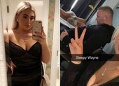 Bên trong khách sạn Rooney ngủ gật với gái lạ