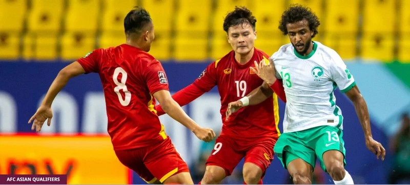 Tuyển Việt Nam nỗ lực 'ngáng chân' Saudi Arabia bất thành ảnh 48 Tuyển Việt Nam nỗ lực 'ngáng chân' Saudi Arabia bất thành ảnh 48