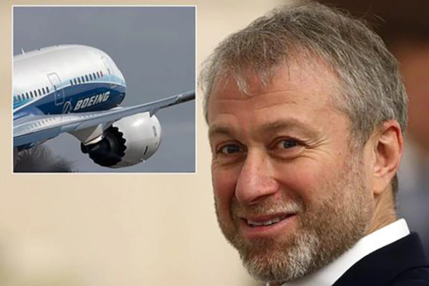 Tỉ phú người Nga Abramovich không ngại chi cả trăm triệu bảng Anh cho sở thích cá nhân xa hoa của mình. ẢNH: DAILY STAR