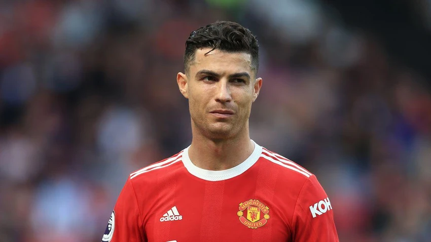 Ronaldo nói lời cảm ơn Liverpool và sân Anfield. ẢNH: GETTY Ronaldo nói lời cảm ơn Liverpool và sân Anfield. ẢNH: GETTY