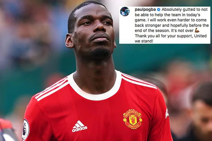 Pogba khẳng định anh còn cơ hội chơi cho MU ở mùa này. ẢNH: DAILY STAR Pogba khẳng định anh còn cơ hội chơi cho MU ở mùa này. ẢNH: DAILY STAR