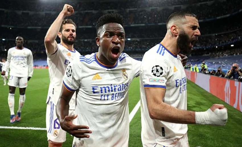 Real Madrid vào chung kết Champions League gặp Liverpool. ẢNH: GETTY Real Madrid vào chung kết Champions League gặp Liverpool. ẢNH: GETTY