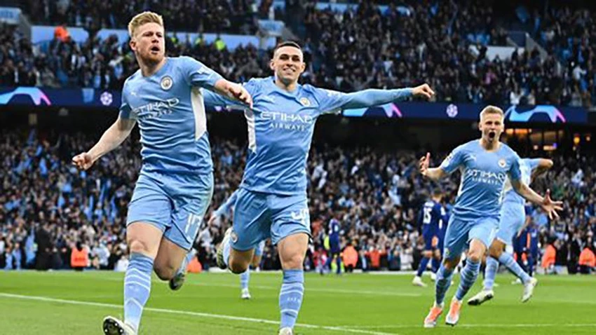 Man City đang tiến rất gần đến chức vô địch Premier League. ẢNH: GETTY