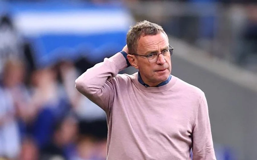 Rangnick bất lực trong việc "trục vớt con tàu đắm Man United". ẢNH: GETTY Rangnick bất lực trong việc "trục vớt con tàu đắm Man United". ẢNH: GETTY