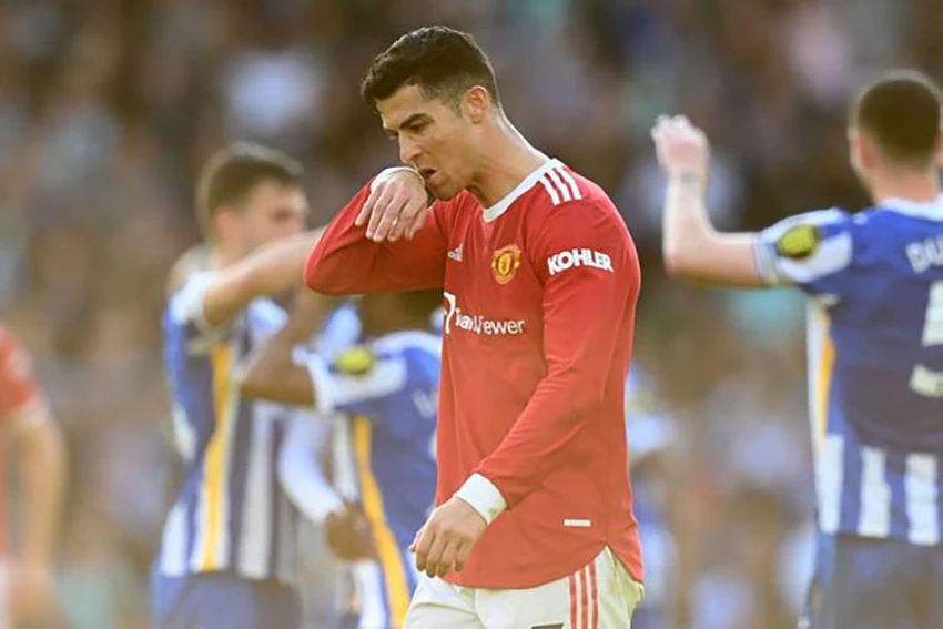 Ronaldo và các đồng đội ở Man United trải qua một mùa bóng ác mộng. ẢNH: GETTY Ronaldo và các đồng đội ở Man United trải qua một mùa bóng ác mộng. ẢNH: GETTY