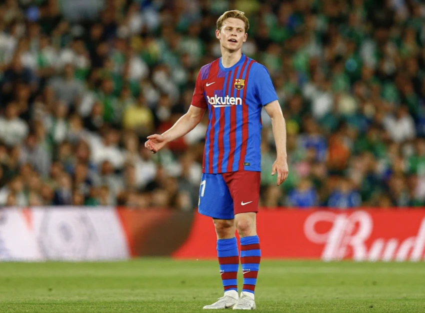 Barcelona đã sẵn sàng để De Jong ra đi. ẢNH: REX