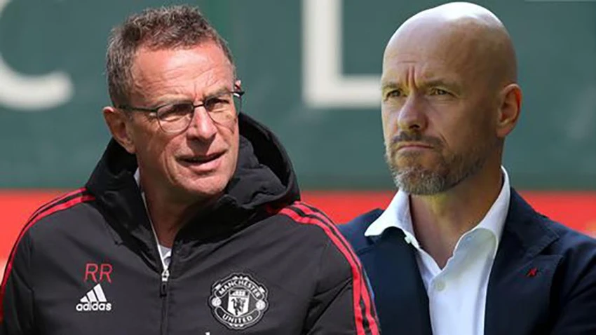 Ten Hag không muốn các cầu thủ MU bị xáo trộn về tâm lý vì Rangnick còn dẫn dắt MU 1 trận cuối mùa nữa. ẢNH: MIRROR Ten Hag không muốn các cầu thủ MU bị xáo trộn về tâm lý vì Rangnick còn dẫn dắt MU 1 trận cuối mùa nữa. ẢNH: MIRROR