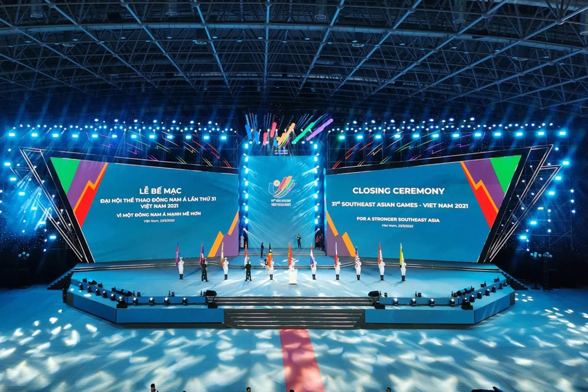 11 nước tham dự SEA Games 31. ẢNH: ANH PHƯƠNG