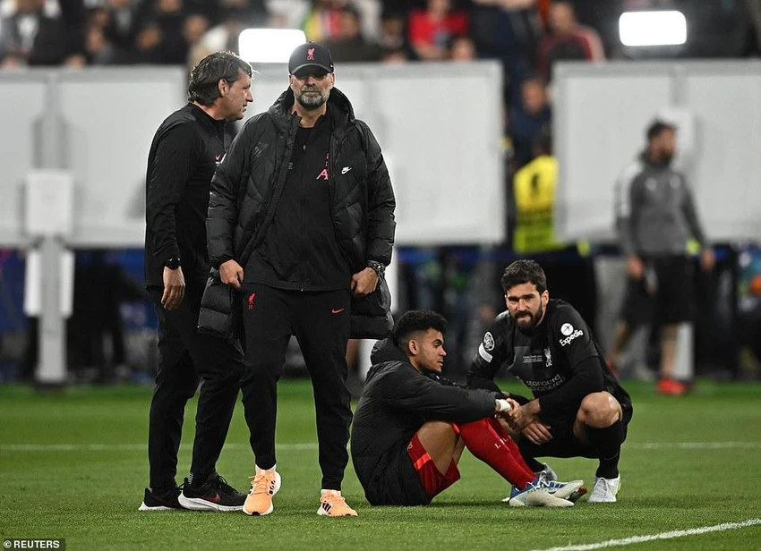 ... của Klopp và các cầu thủ Liverpool. ẢNH: REUTERS ... của Klopp và các cầu thủ Liverpool. ẢNH: REUTERS