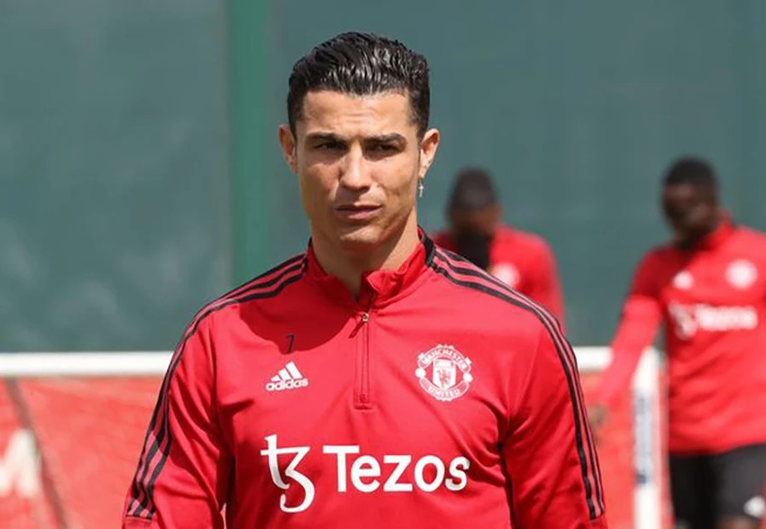 Ronaldo chắc chắn sẽ tiếp tục ở lại Man Utd mùa tới. ẢNH: GETTY