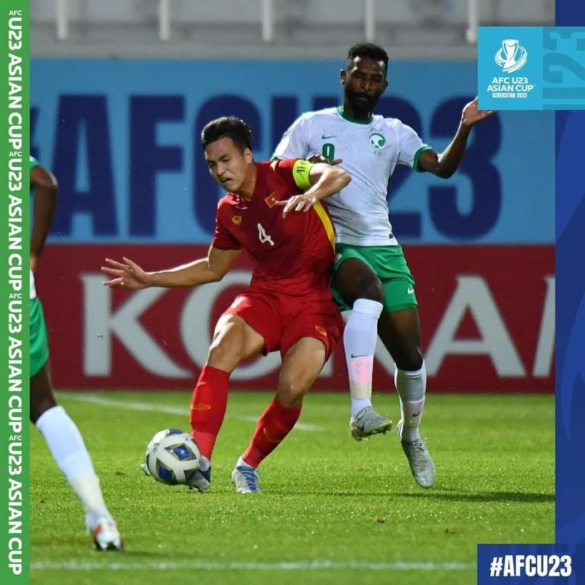 U-23 Việt Nam thi đấu đầy nỗ lực. ẢNH: AFC U-23 Việt Nam thi đấu đầy nỗ lực. ẢNH: AFC