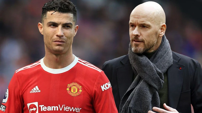Ten Hag đã gửi "tin nhắn" trong bối cảnh Ronaldo thất vọng và muốn ra đi nếu MU không tăng cường lực lượng. ẢNH: MIRROR Ten Hag đã gửi "tin nhắn" trong bối cảnh Ronaldo thất vọng và muốn ra đi nếu MU không tăng cường lực lượng. ẢNH: MIRROR